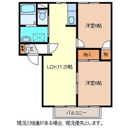 フレグランスフジサワの物件間取画像